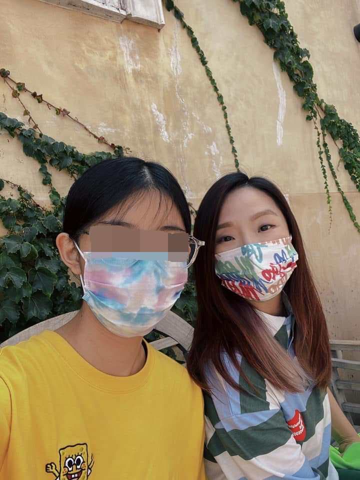陶晶瑩的女兒荳荳小時候常被誤會是男孩,如今她將頭髮留長,多了幾分少女的味道。(翻攝自陶晶瑩臉書)