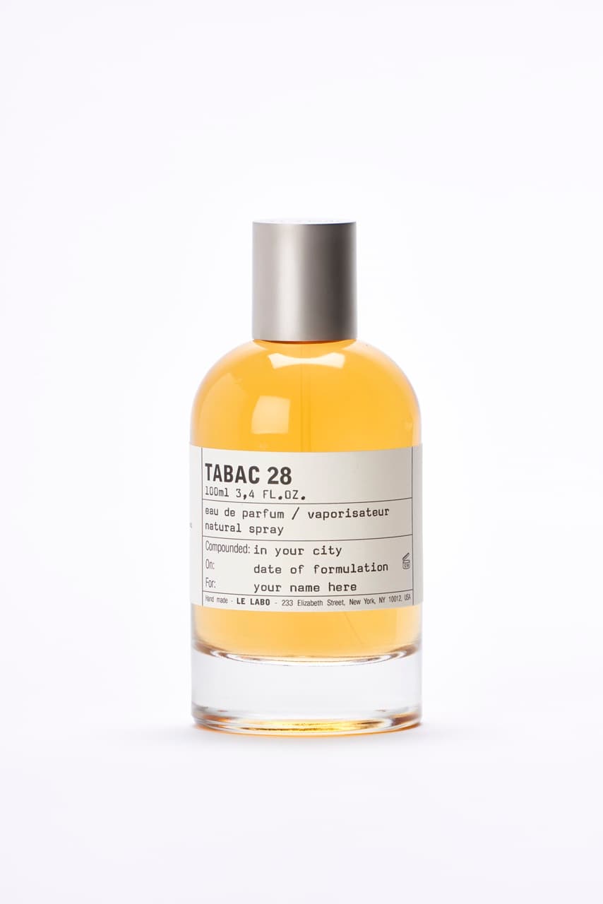 LE LABO城市系列淡香精CUIR 28(皮革28)杜拜。100ml/NT$16,300。(10/10 APOTHECARY提供)