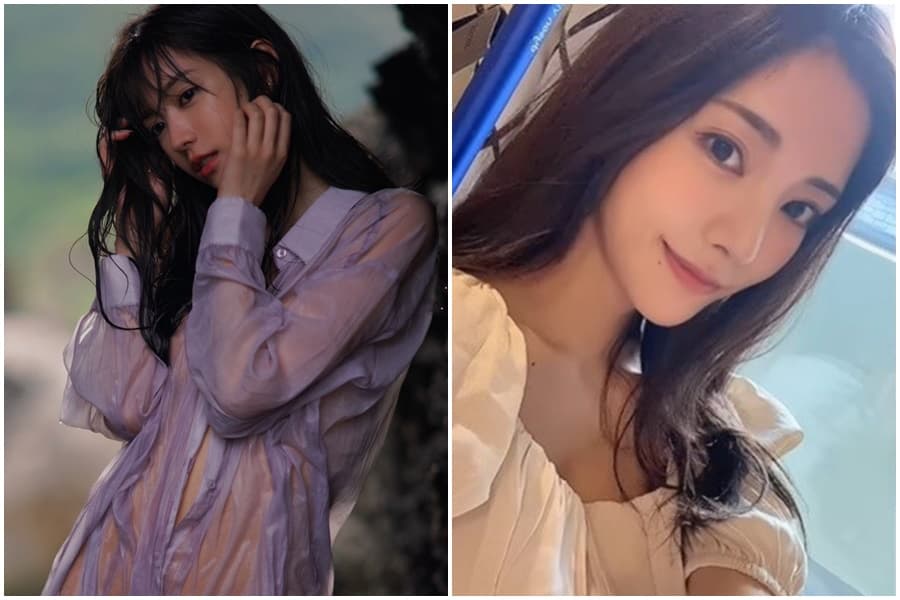 女優楓可憐18歲就以寫真偶像出道。(翻攝自楓カレンIG)