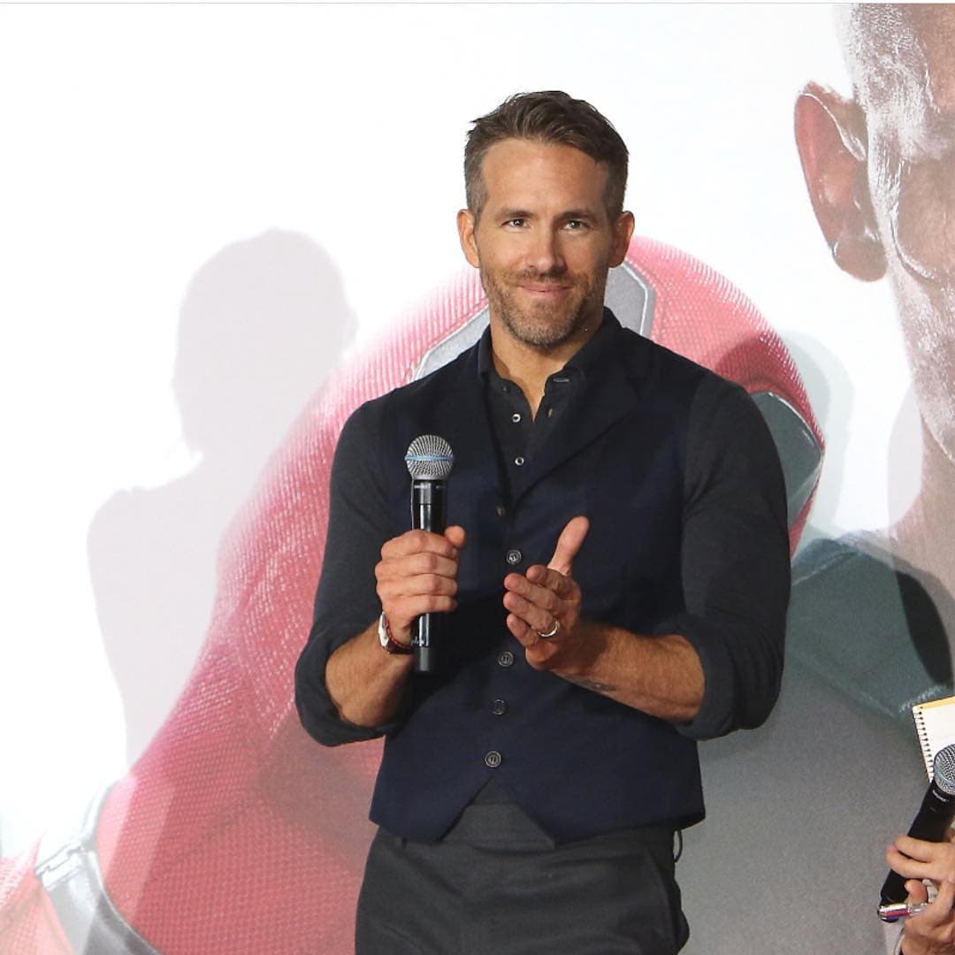 萊恩雷諾斯曾在《死侍2》中，大開自己的玩笑。（翻攝Ryan Reynolds IG）