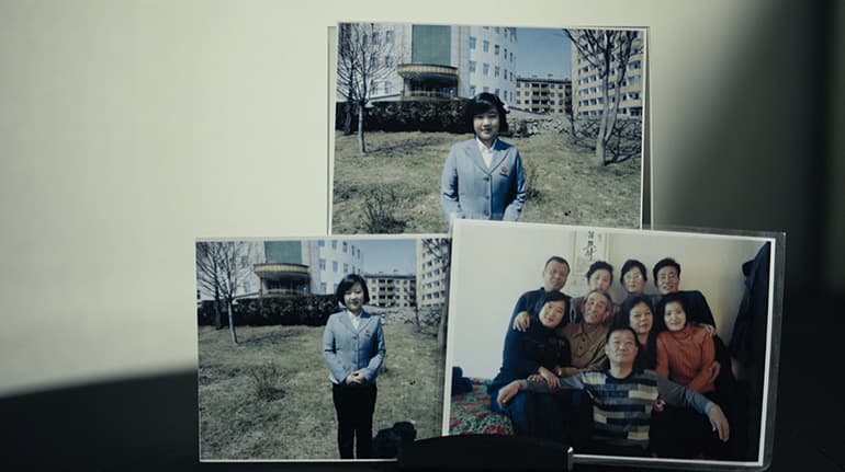金蓮希的家人都在北韓,但她卻因誤闖南韓,也錯過女兒的成長。(翻攝自Daum Movie)