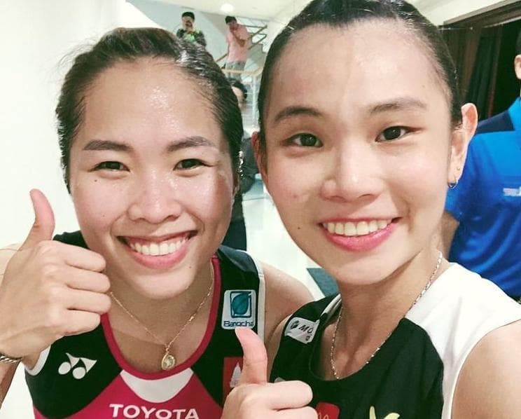 戴資穎與茵他儂是好友兼宿敵。(翻攝自Ratchanok Intanon IG)