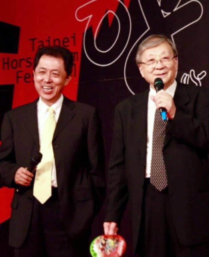 朱延平與李行拍片風格截然不同,但兩人就是很麻吉。(翻攝自朱延平臉書)