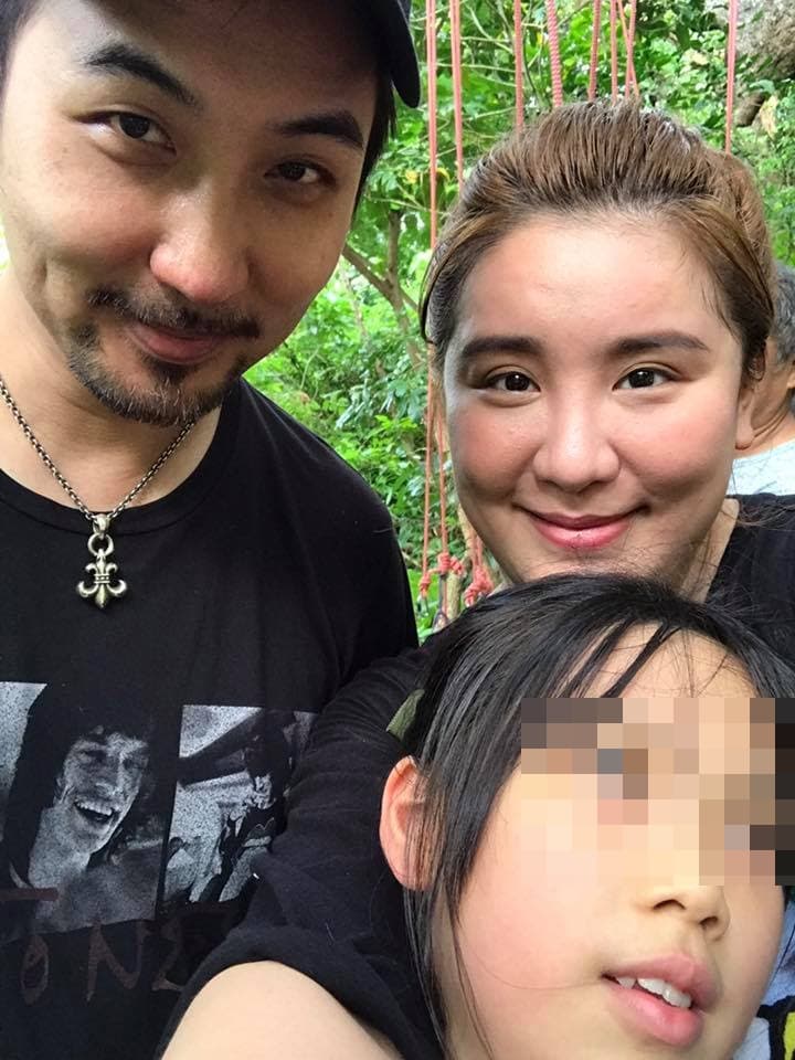 與李進良婚後育有一女，小禎的離婚路走得又遠又長。（翻攝小禎臉書）