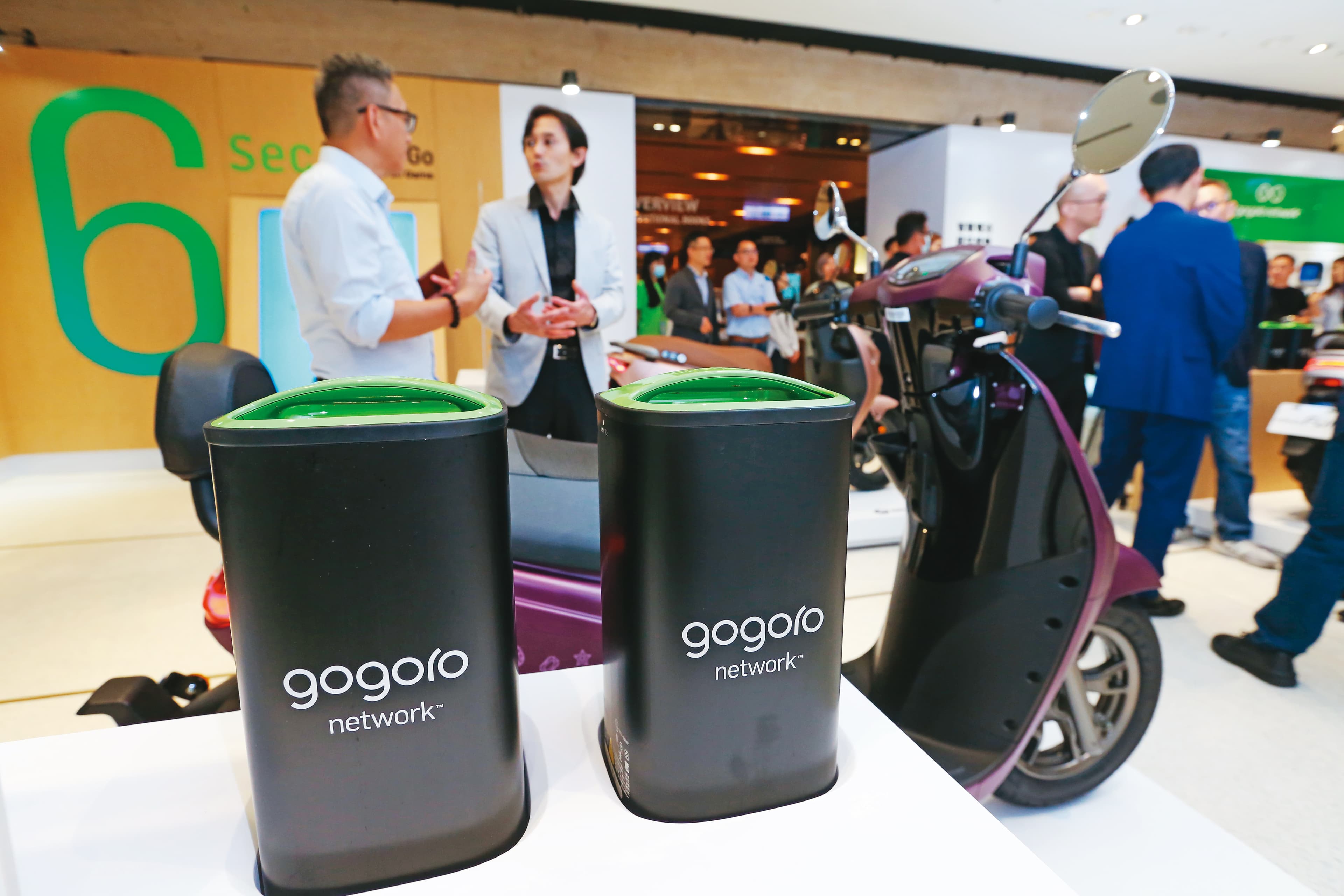 Gogoro的 GoStation,成為國內最大電動機車電池交換平台。
