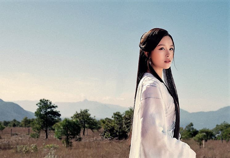 文詠珊在《天龍八部》中飾演「神仙姊姊」王語嫣。(圖:myVideo提供)