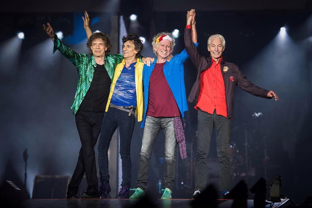 「滾石合唱團」被譽為世界上最偉大的搖滾樂團。(翻攝The Rolling Stones IG)