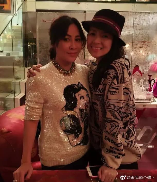 劉嘉玲的香港豪宅曾接待不少圈中好友,章子怡就曾在此作客。(微博圖片)