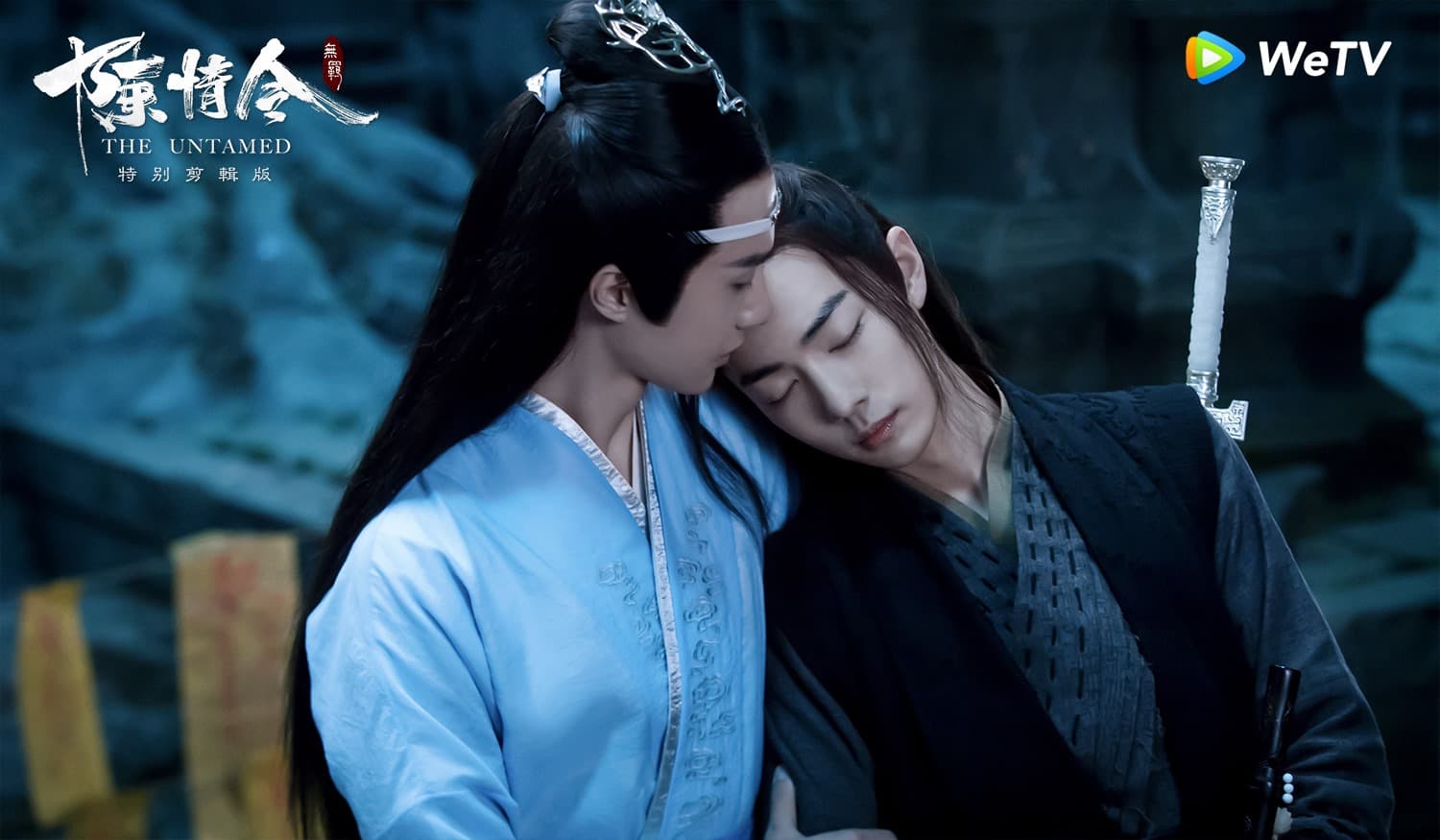 《陳情令》集合一堆花美男演出,原著寫的是男男戀,上了電視卻成兄弟情。(翻攝We Tv臉書)