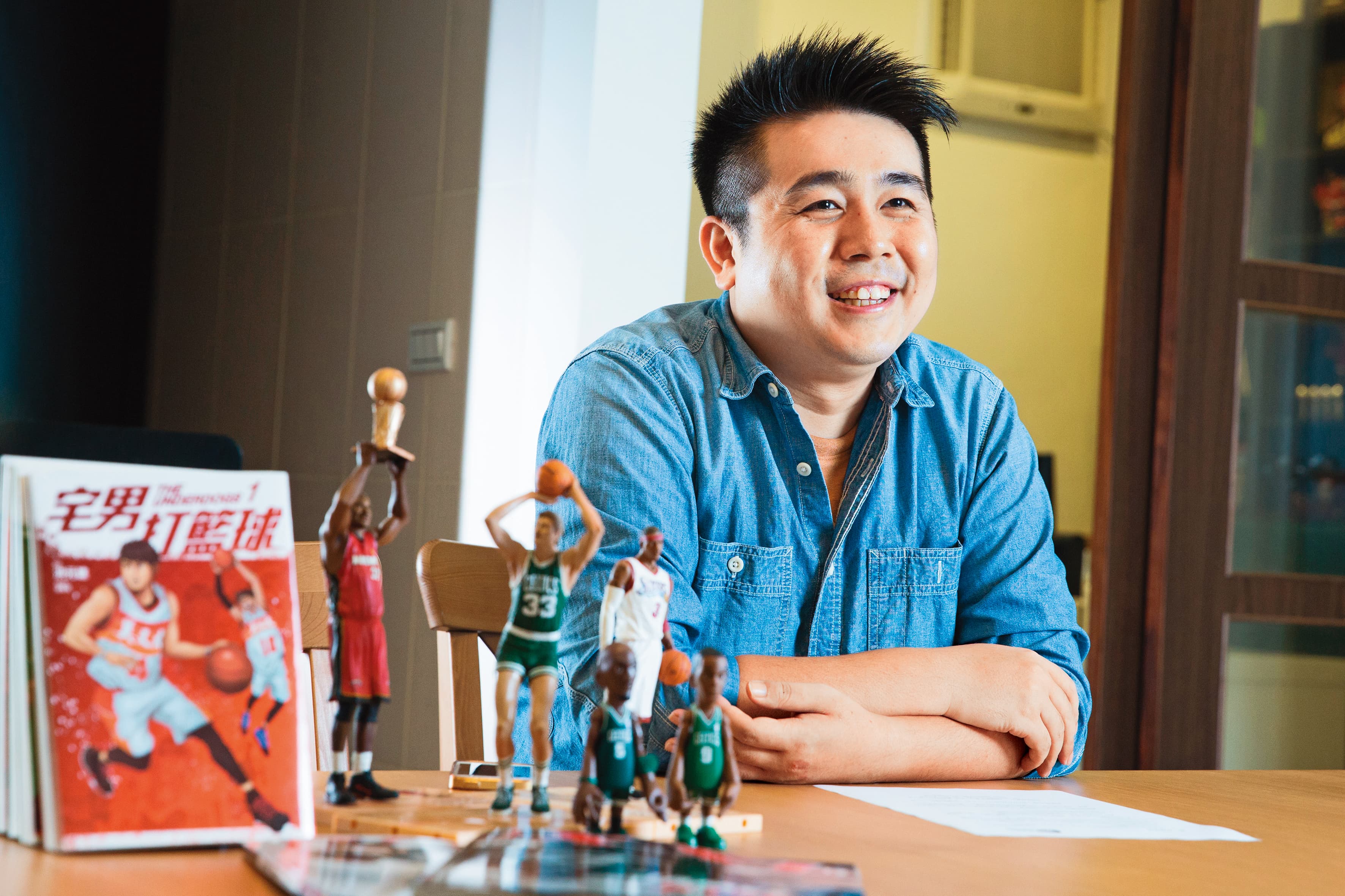 《宅男打籃球》作者洪元建認為，平台協助作品推廣，不僅加速影視化，也讓IP有後續發展的可能。