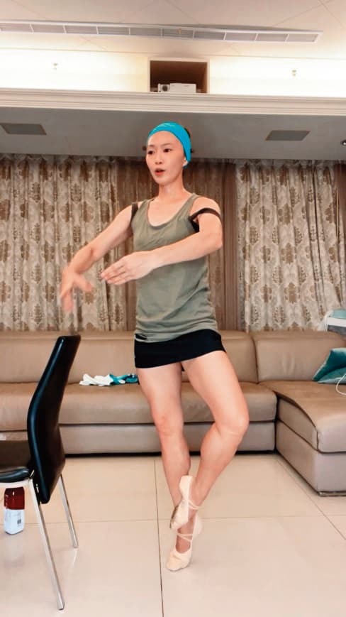 之前侯怡君以為自己懷孕，低調透露喜訊，結果以失望收場，其實粉絲也一直注意到她在激烈運動而擔心偶像孕事。（翻攝自侯怡君的家臉書）