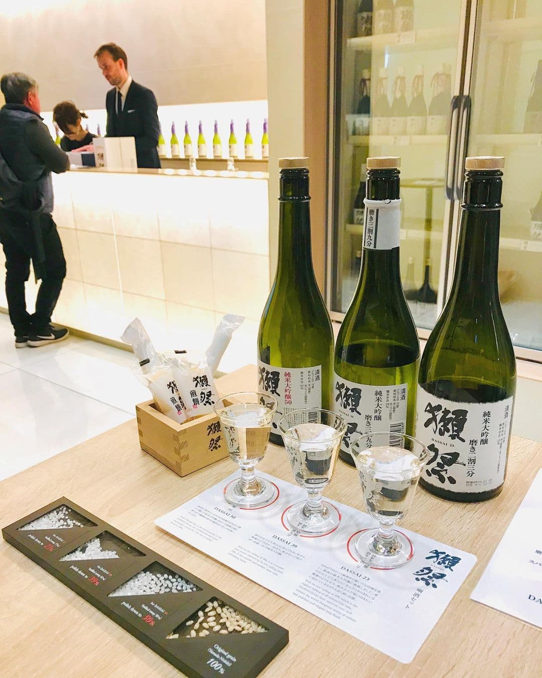 使用號稱「酒米之王」的山田錦製成的獺祭,在日本國內與海外都有高人氣,也深受台灣人歡迎。(翻攝獺祭台灣IG@dassai_taiwan)