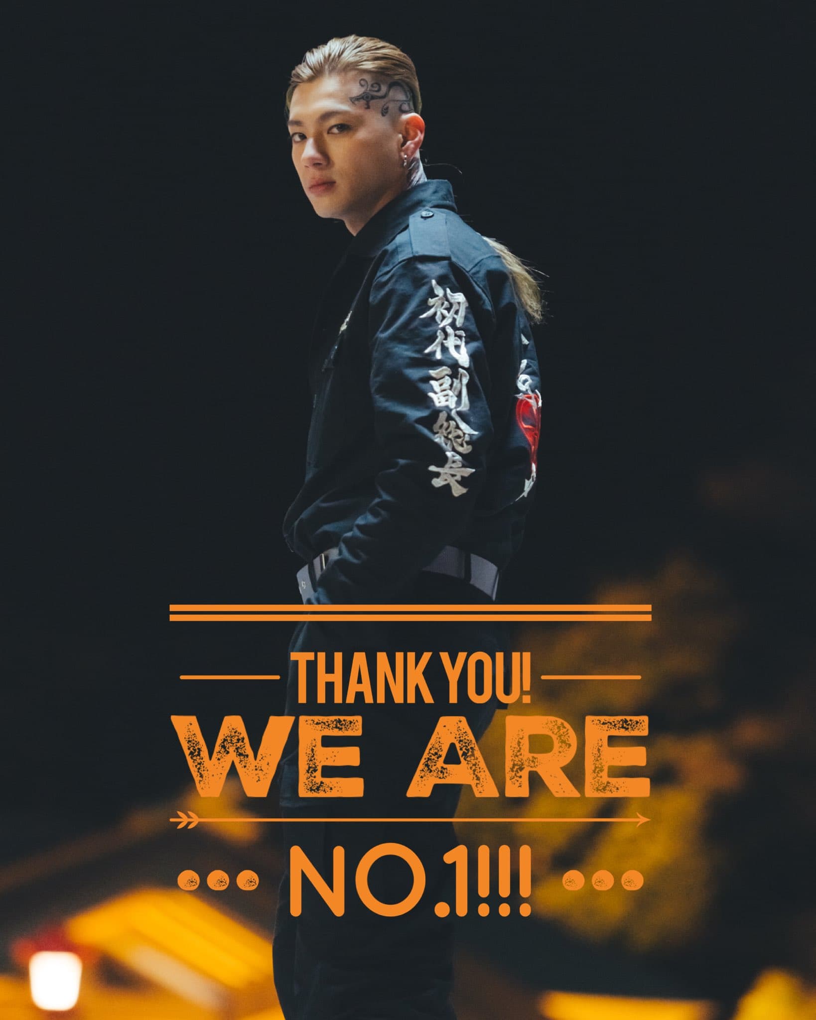 山田裕貴神還原經典角色Draken,知名度也隨著電影水漲船高。(翻攝自《東京復仇者》Twitter)