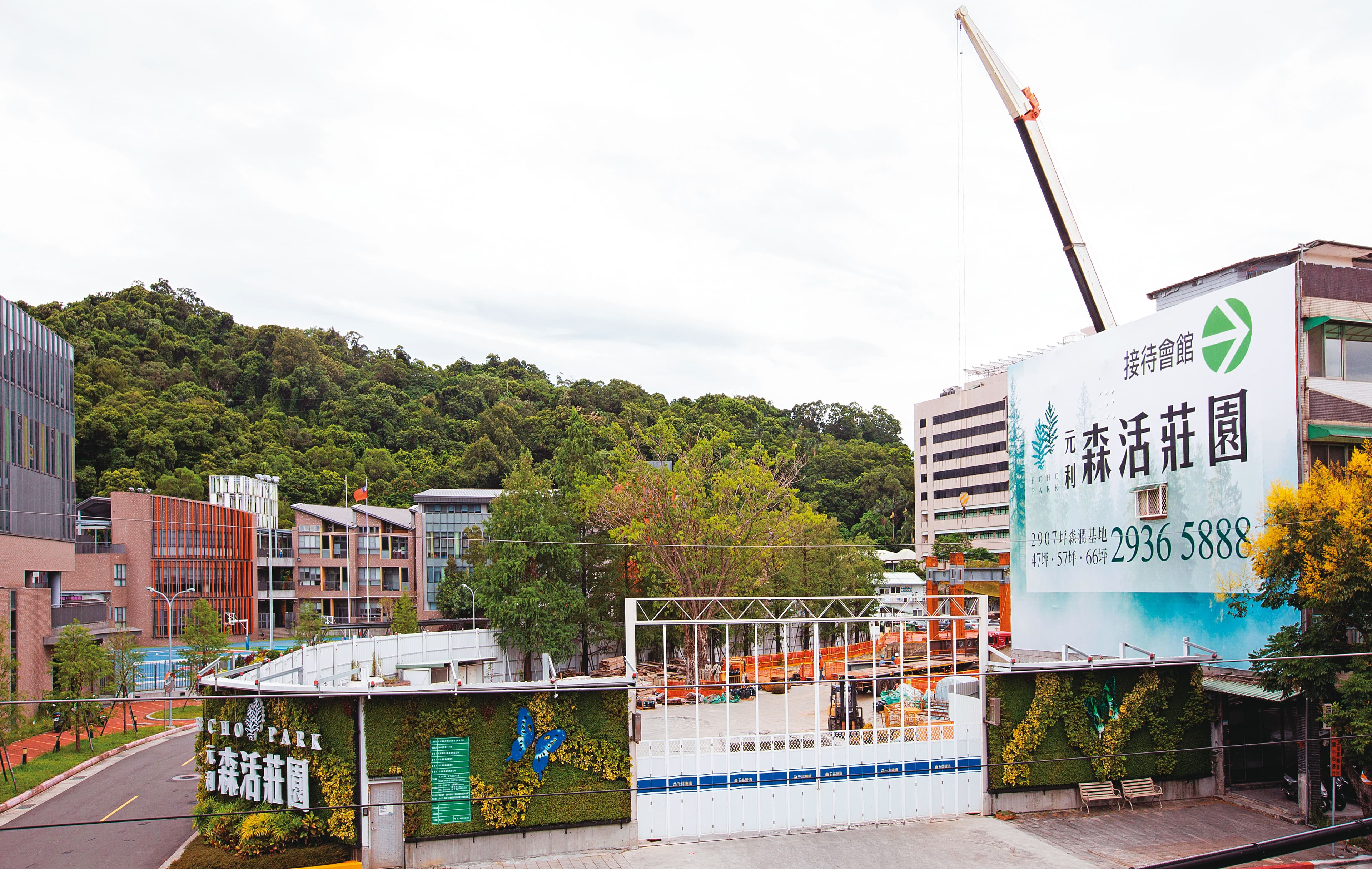 元利百億元造鎮案位於北市文山區，開案不久就去化近6成。