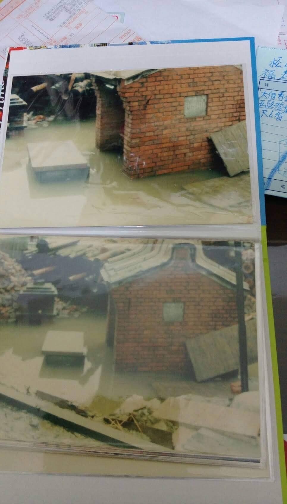 福壽宮土地公廟早年曾因淹水翻修過。(讀者提供)