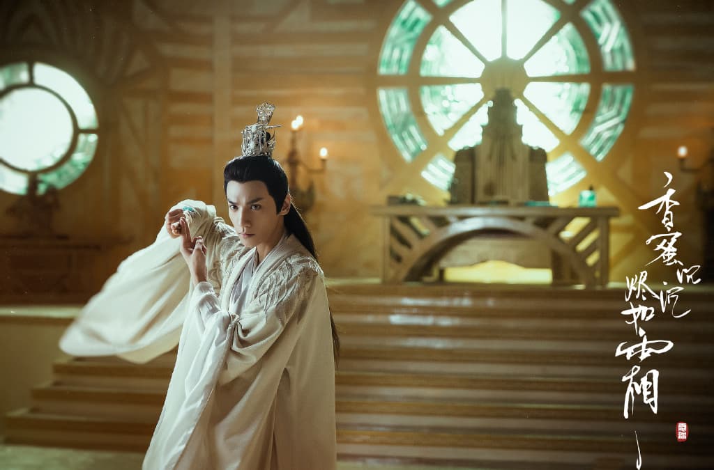 羅雲熙藉《香蜜沉沉燼如霜》成功打開知名度。(翻攝《香蜜沉沉燼如霜》微博)