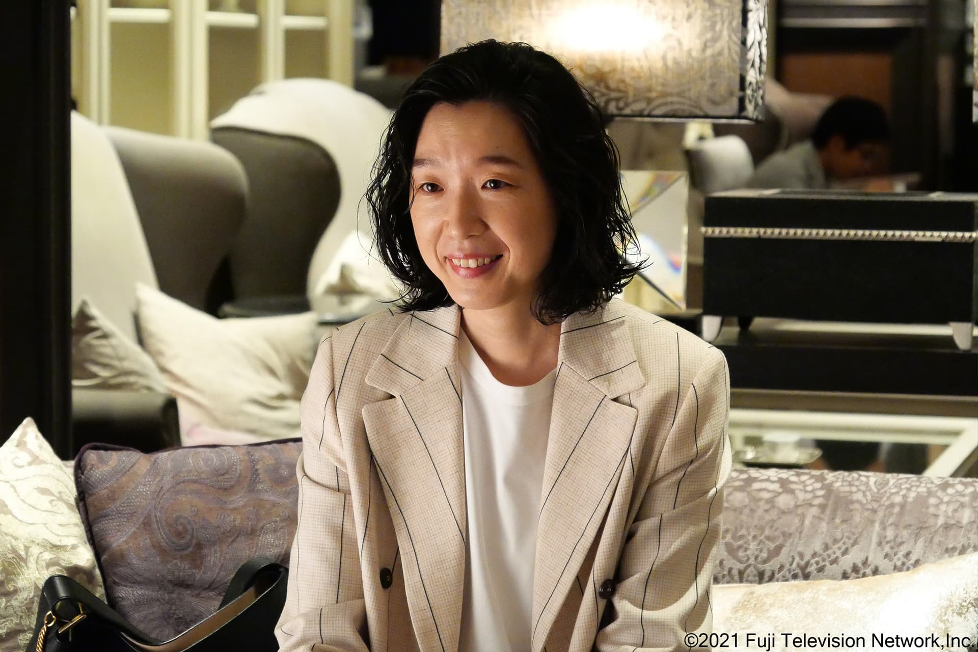 江口德子首次主演日本黃金檔連續劇《SUPER RICH 超級有錢》。(friDay影音提供)