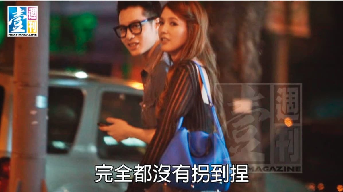 之前拐拐(右)曾與周湯豪(左)傳過緋聞,但不了了之,女方還被男方認為在蹭他炒熱度。(翻攝自台灣壹週刊 NexTW YouTube)