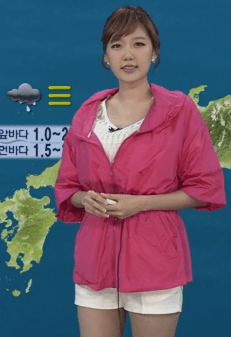 金宣虎前女友崔英雅是前氣象主播,現已離開媒體界。(網路圖片)