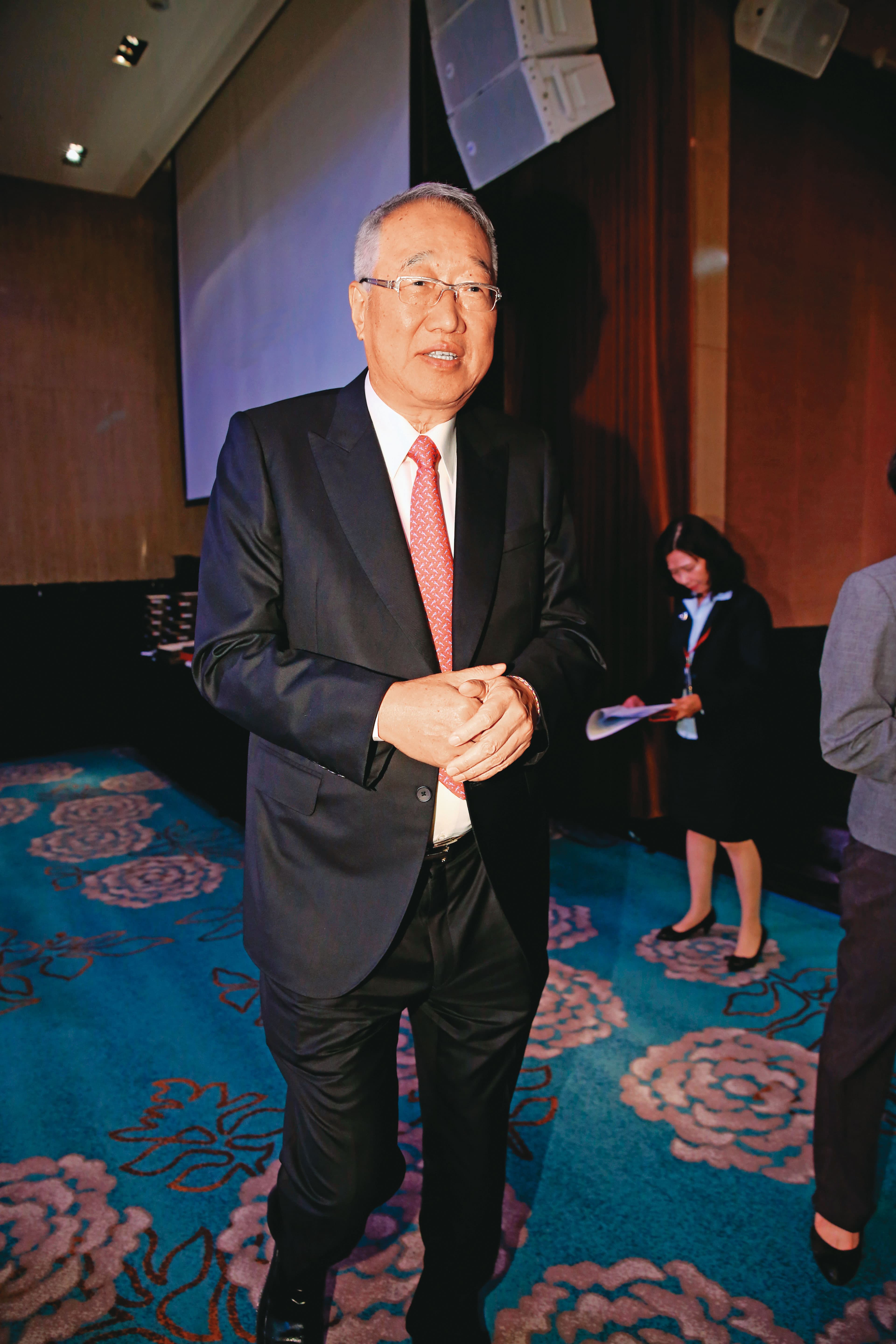 正崴公司董事長、鴻海創辦人郭台銘胞弟郭台強(圖)會參與中影交易案,也是馬英九透過前立委蔡正元告知此投資機會。