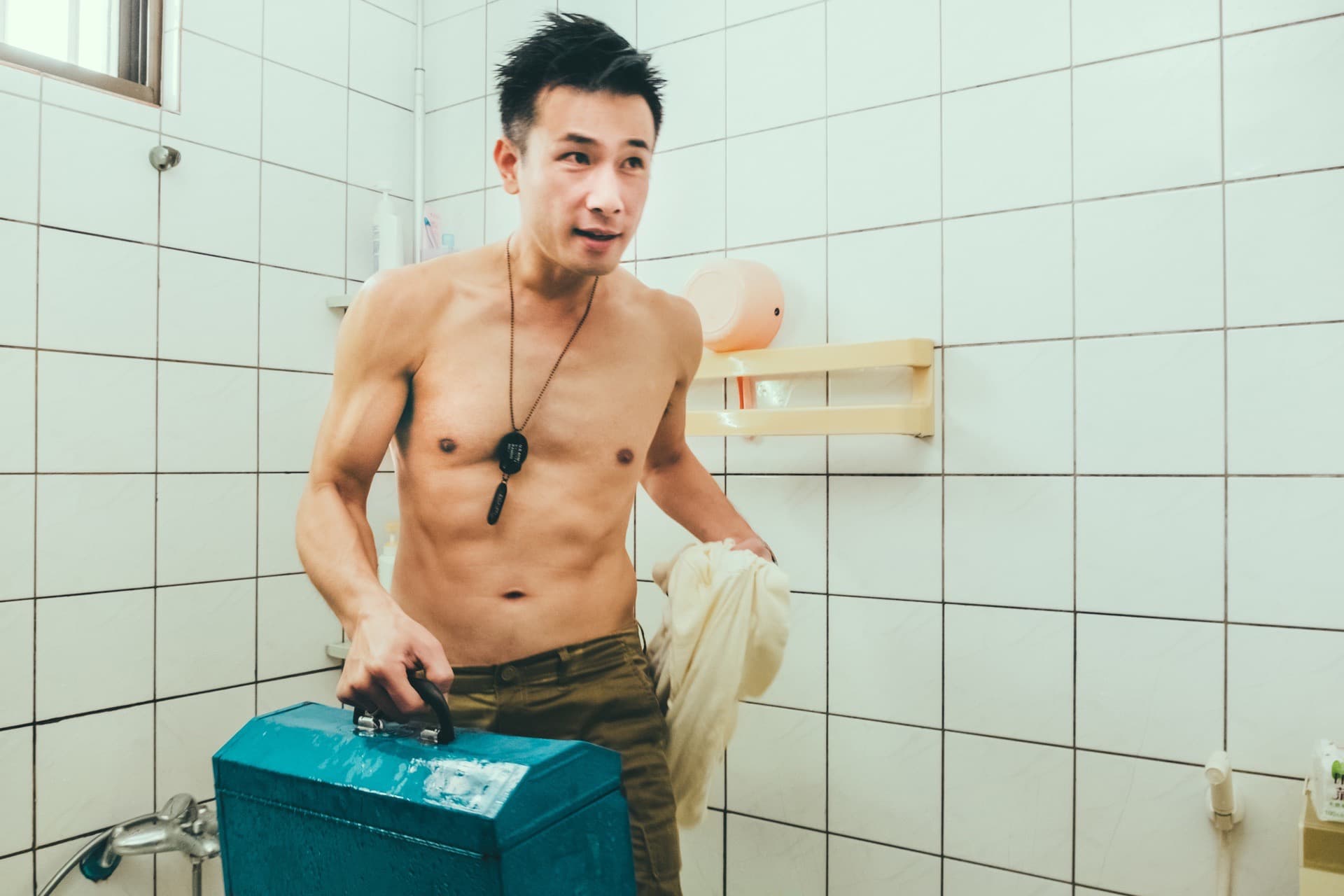 傅子純以上檔中的《黃金歲月》入圍最佳男配角獎。(民視提供)