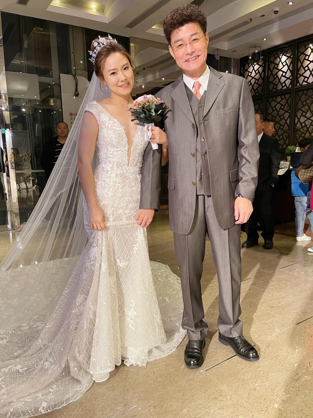 王中皇女兒曾參加海選,但後來決定嫁作人婦。(翻攝紅毛臉書)