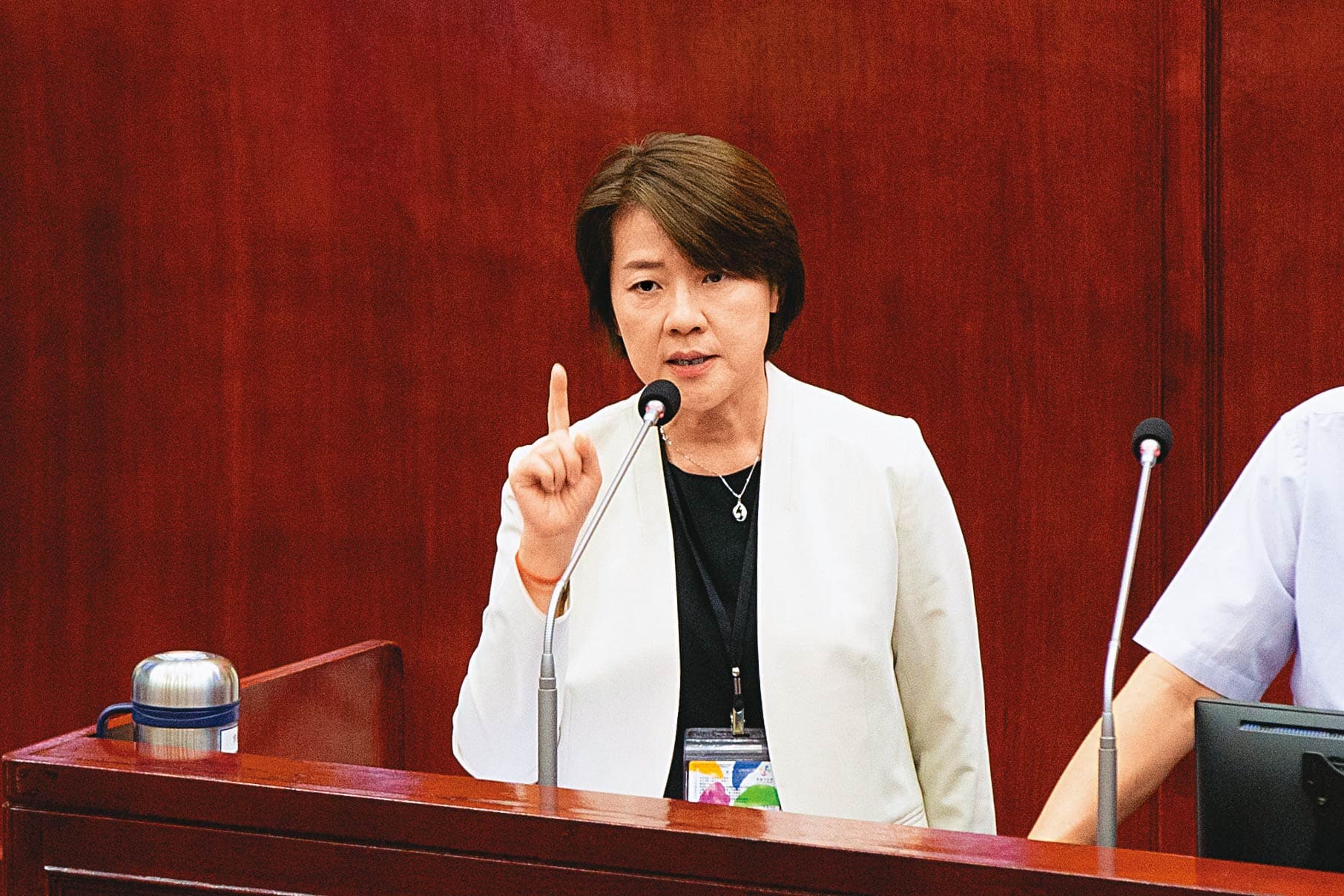 台北市副市長黃珊珊近來對公投案積極發聲,獲不少支持者力挺。