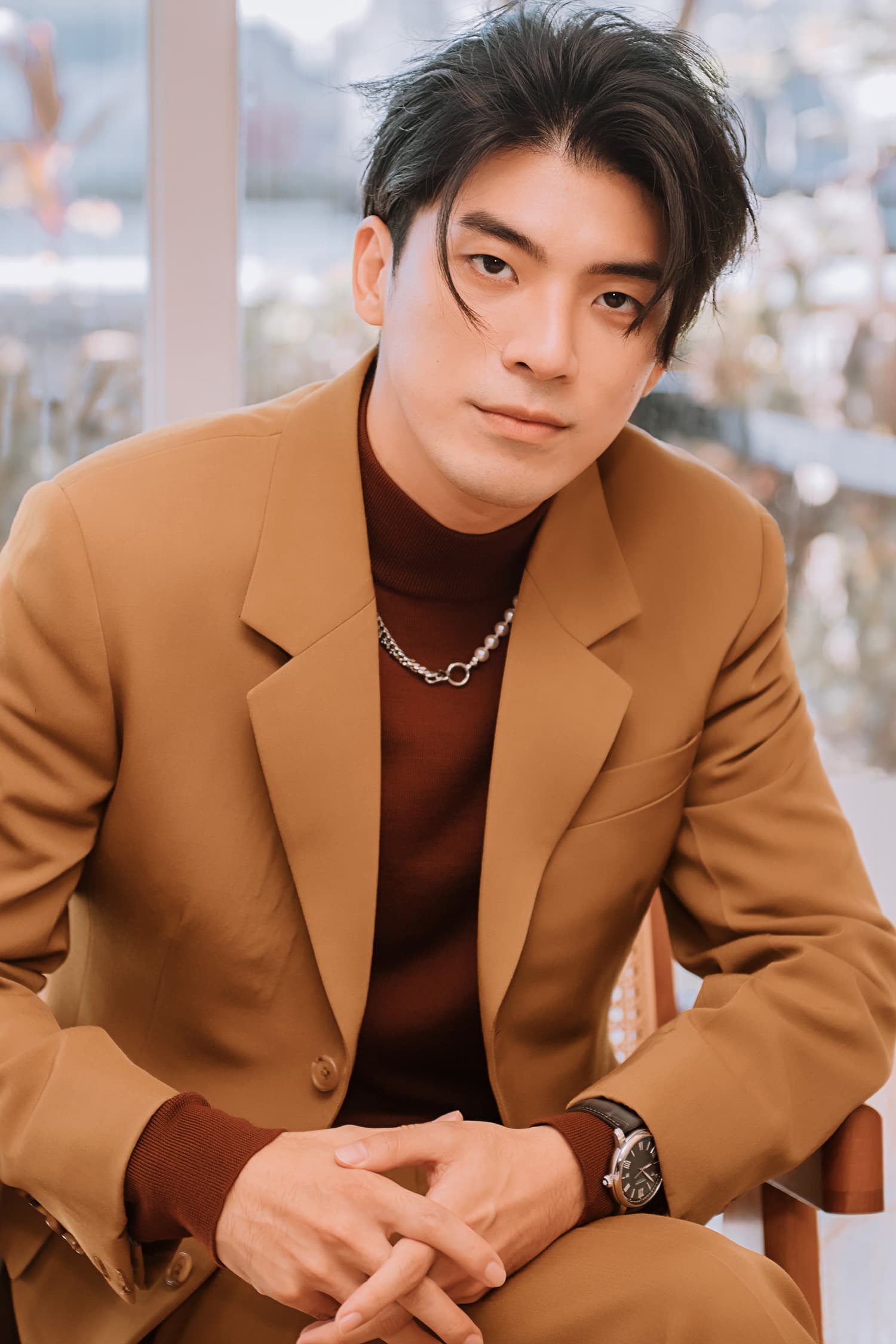 今年有多部電影參賽金馬的林哲熹,在《青春弒戀》飾演純情男小張,帥氣深情的模樣深獲好評。(LiTV、星泰國際娛樂提供)