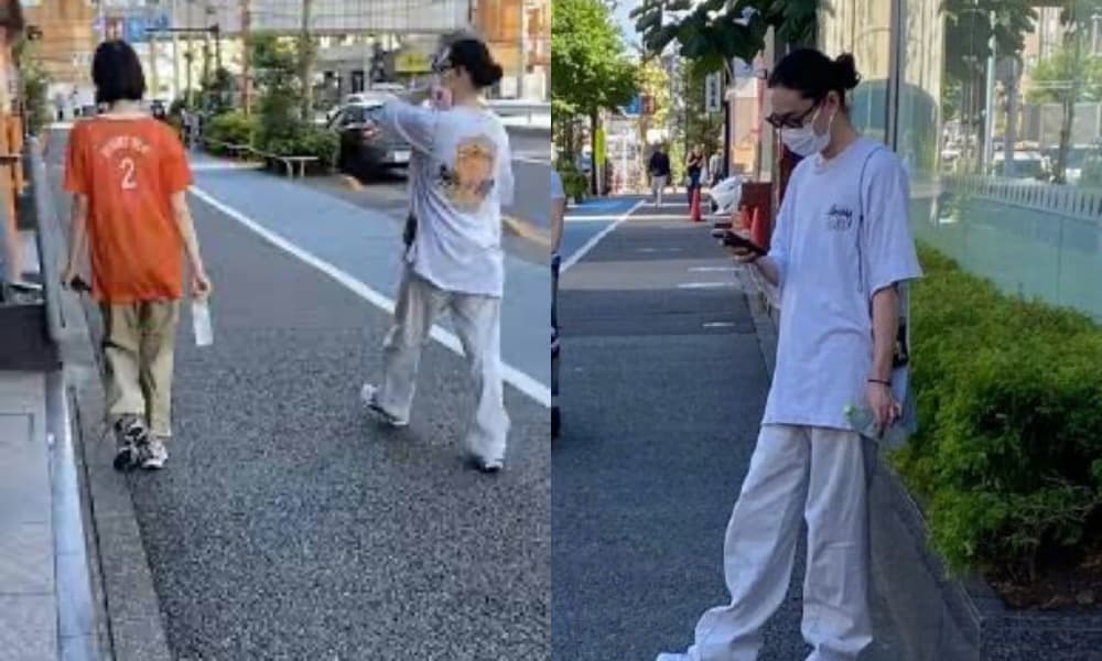 菅田將暉與小松菜奈曾被中國網友在街頭偶遇。(網路圖片)