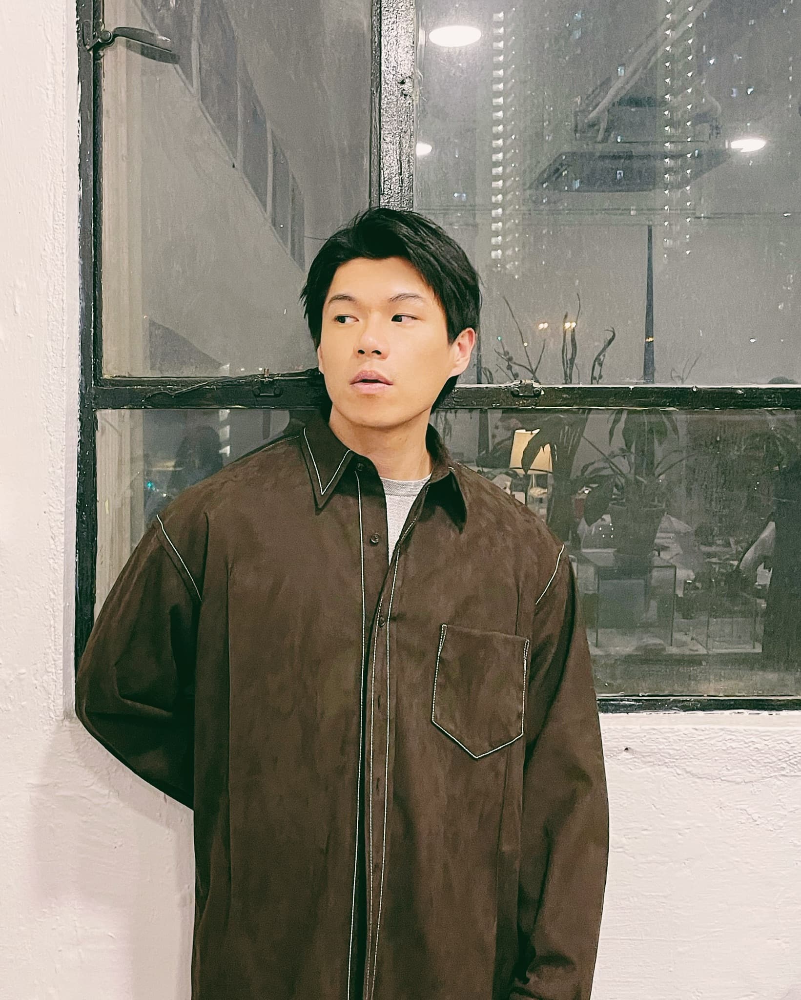 長得有點像許光漢的柯煒林，是香港影壇的新面孔，聽到自己入圍金馬獎的好消息，他第一個反應是「要隔離嗎？」（Blacklight Artist Management Company Limited提供）