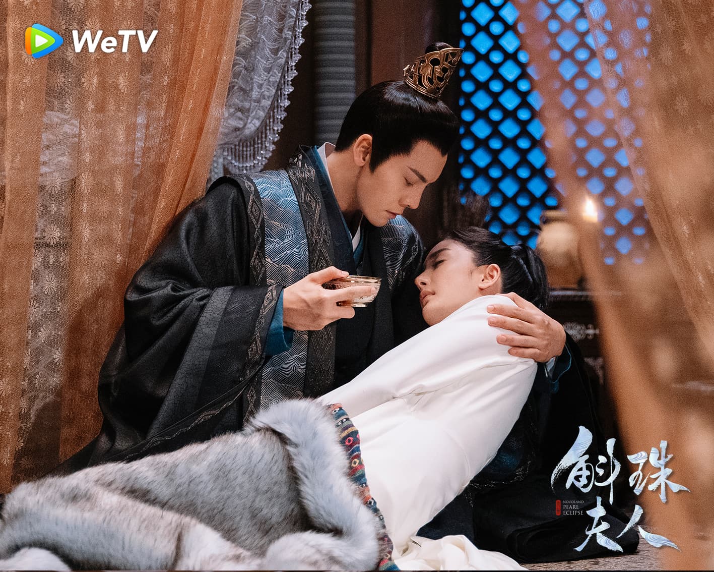 陳偉霆與楊冪展開虐心師生戀。(WeTV提供)