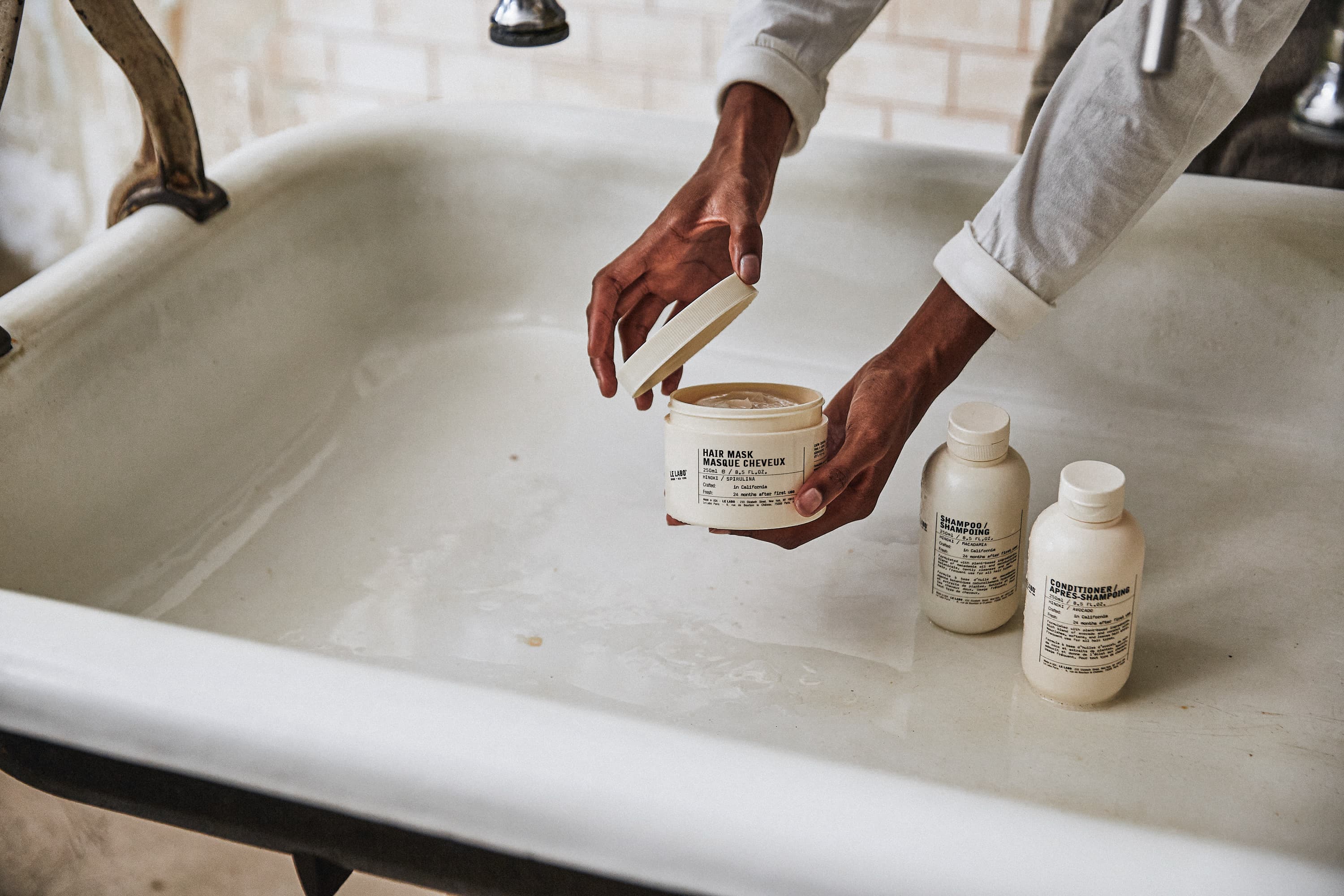羅勒潤膚霜 60ml NT$550 / 250ml NT$1,700 LE LABO 。(LE LABO提供)
