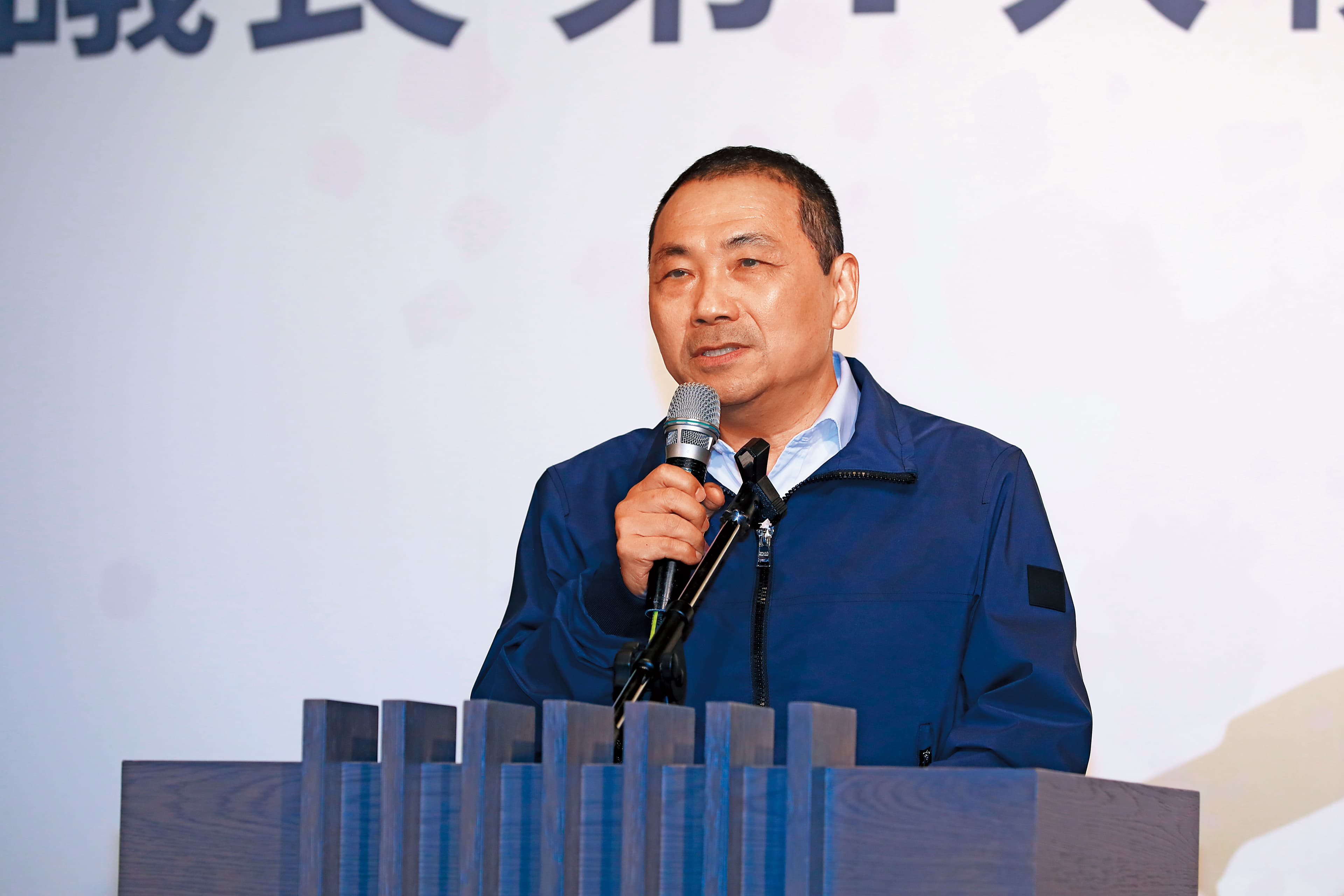 相較朱、趙為公投較勁,打成2024年大選前哨戰,被看好角逐總統大位的侯友宜(圖)則維持低調態度。