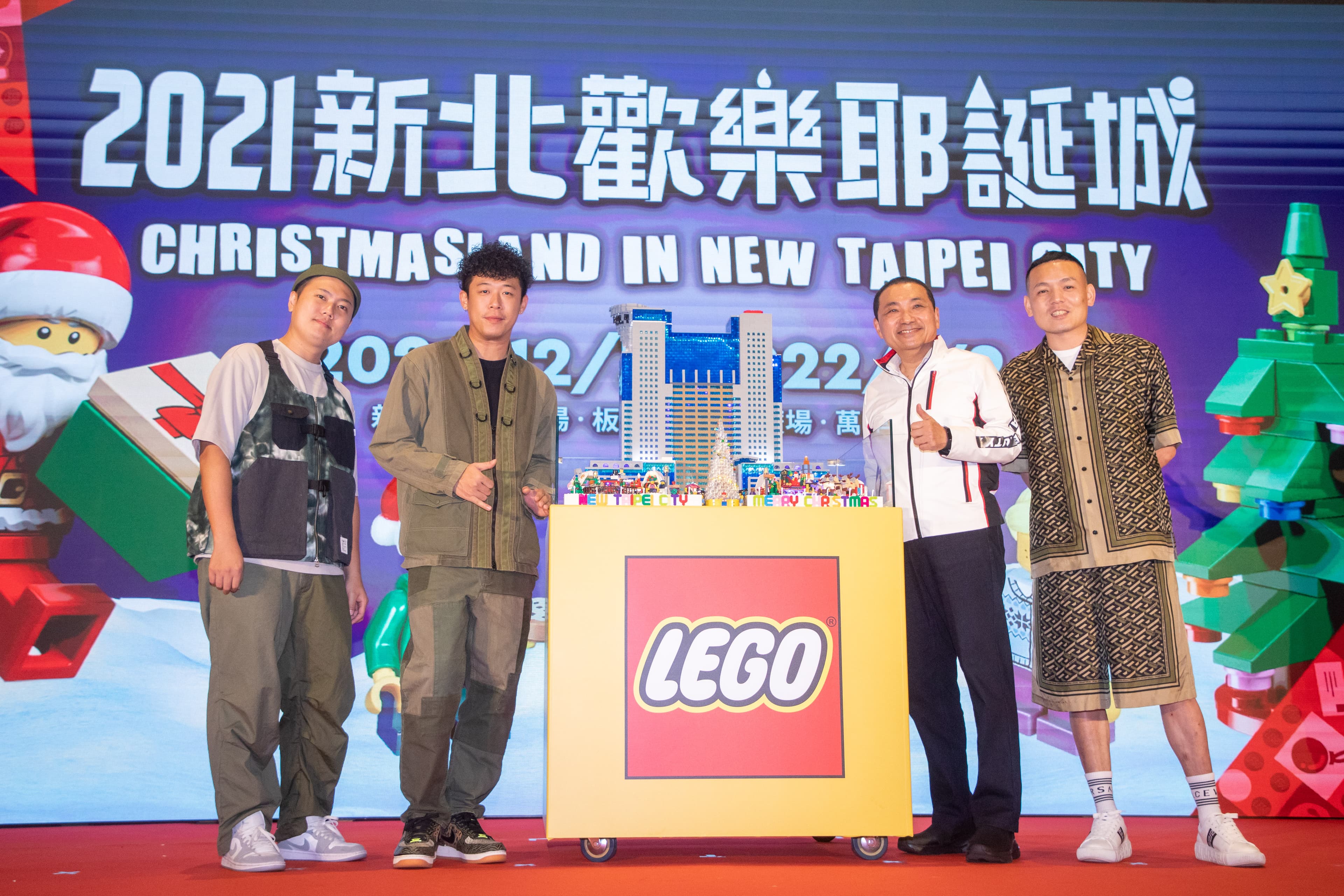 表演風格最接地氣的「質感LOCAL團體」玖壹壹擔任第一天演唱會壓軸。(新北市府提供)