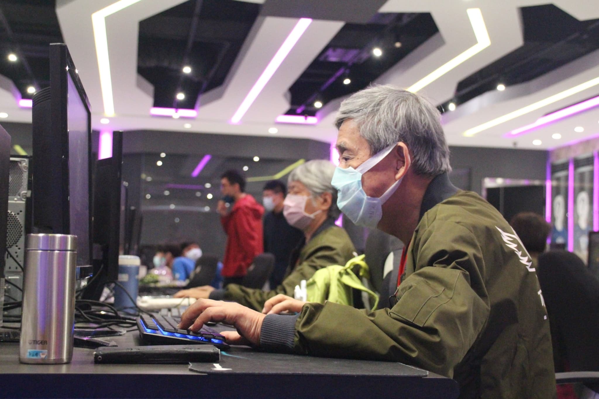 不老電競大賽將於28日登場。(弘道老人福利基金會提供)