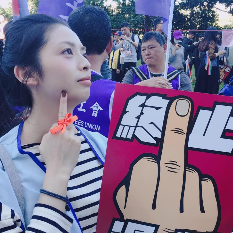 郭芷嫣曾是當年討論度最高的空姐之一。（翻攝郭芷嫣臉書）