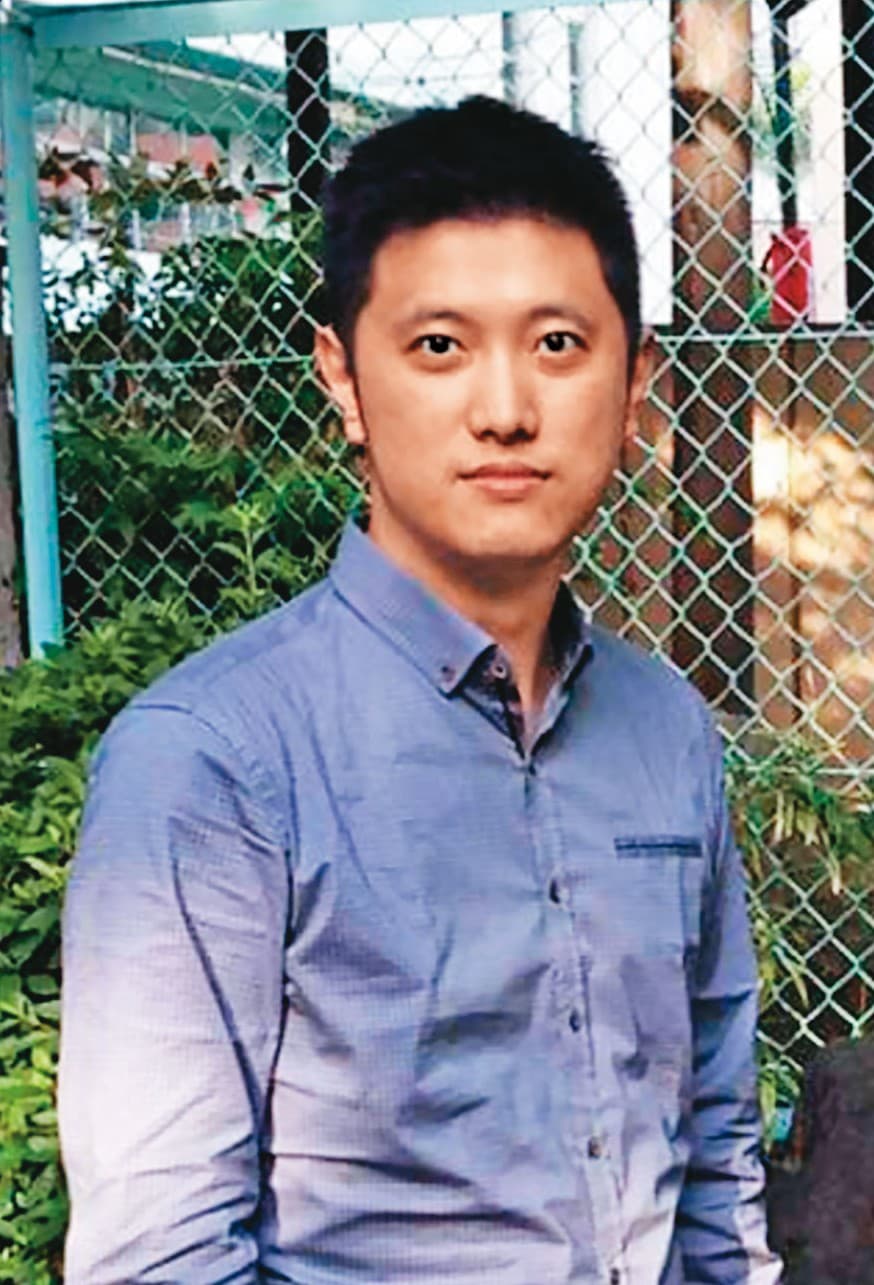 高嘉瑜未曝光的男友林秉樞（圖），現在政大攻讀博士，卻經常對外自稱是在國安會工作。（翻攝臉書）