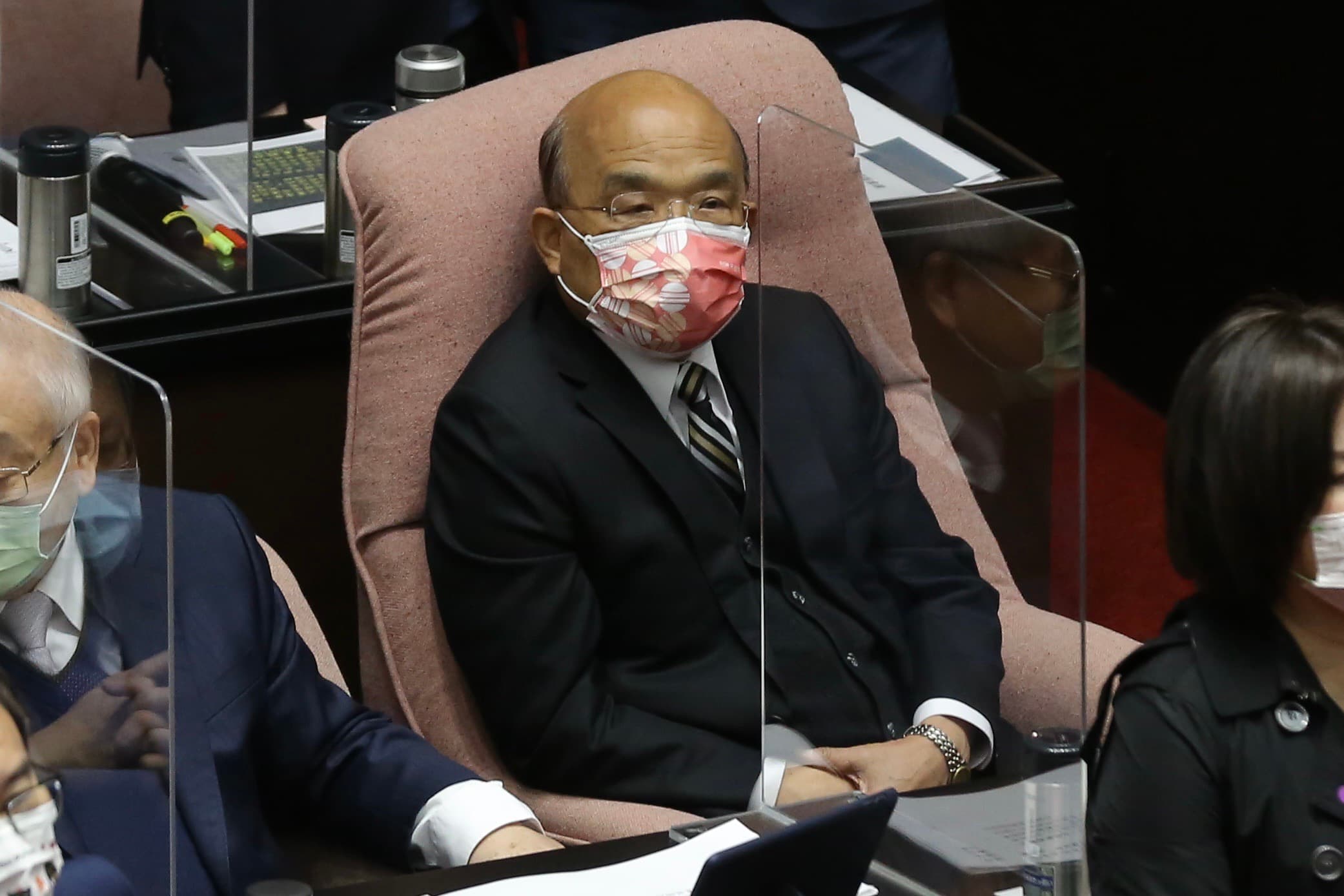行政院長蘇貞昌強調,政府是公投案的反對方,宣講行程屬於執行公務。