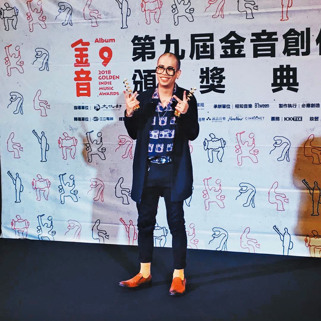 嘻哈歌手呂士軒曾獲第九屆金音獎最佳嘻哈專輯和最佳單曲。(翻攝自呂士軒臉書)