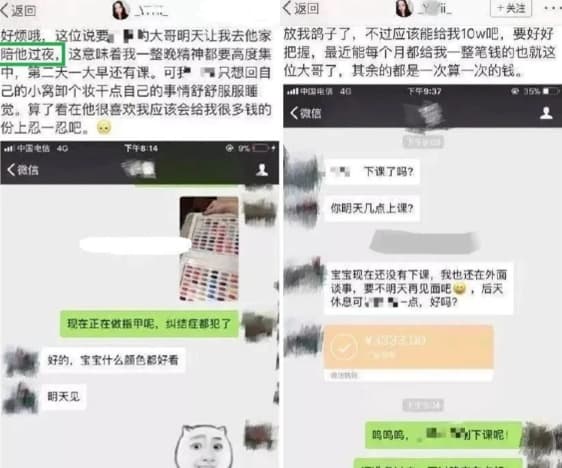 過來人揭包養血淚。(翻攝自網易)
