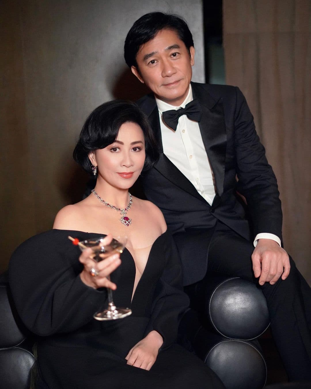 劉嘉玲56歲生日在上海開生日趴,梁朝偉到場慶祝。(翻攝 tonyleung_official IG)
