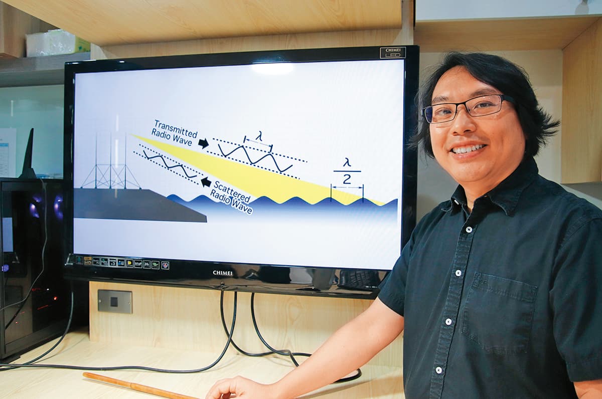 中央大學水文與海洋科學研究所教授錢樺。(中央大學提供)