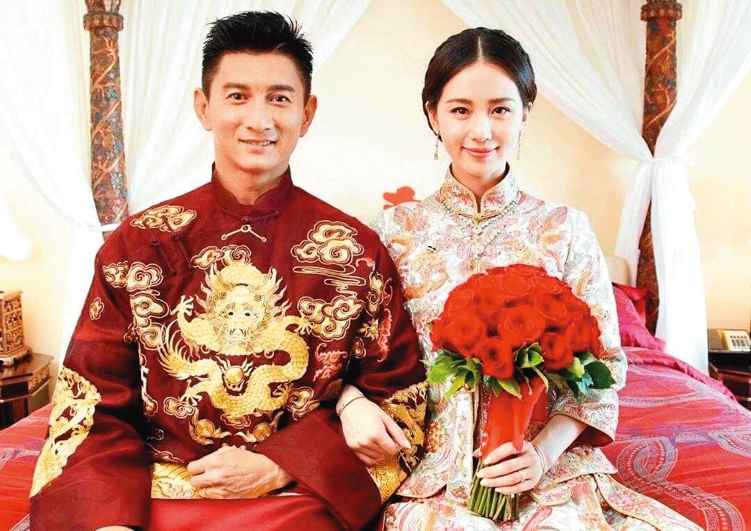 吳奇隆與劉詩詩在《步步驚心》裡有緣無份,現實生活中則喜結連理,圓滿了戲裡的遺憾。(吳奇隆微博)