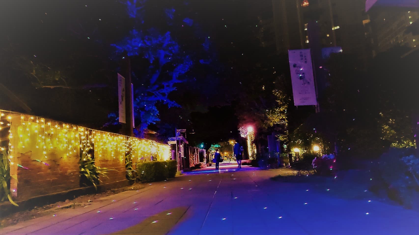 臺中今年將耶誕範圍延伸到市役所、文學館,沿途都能瞧見充滿耶誕氣息的美景。