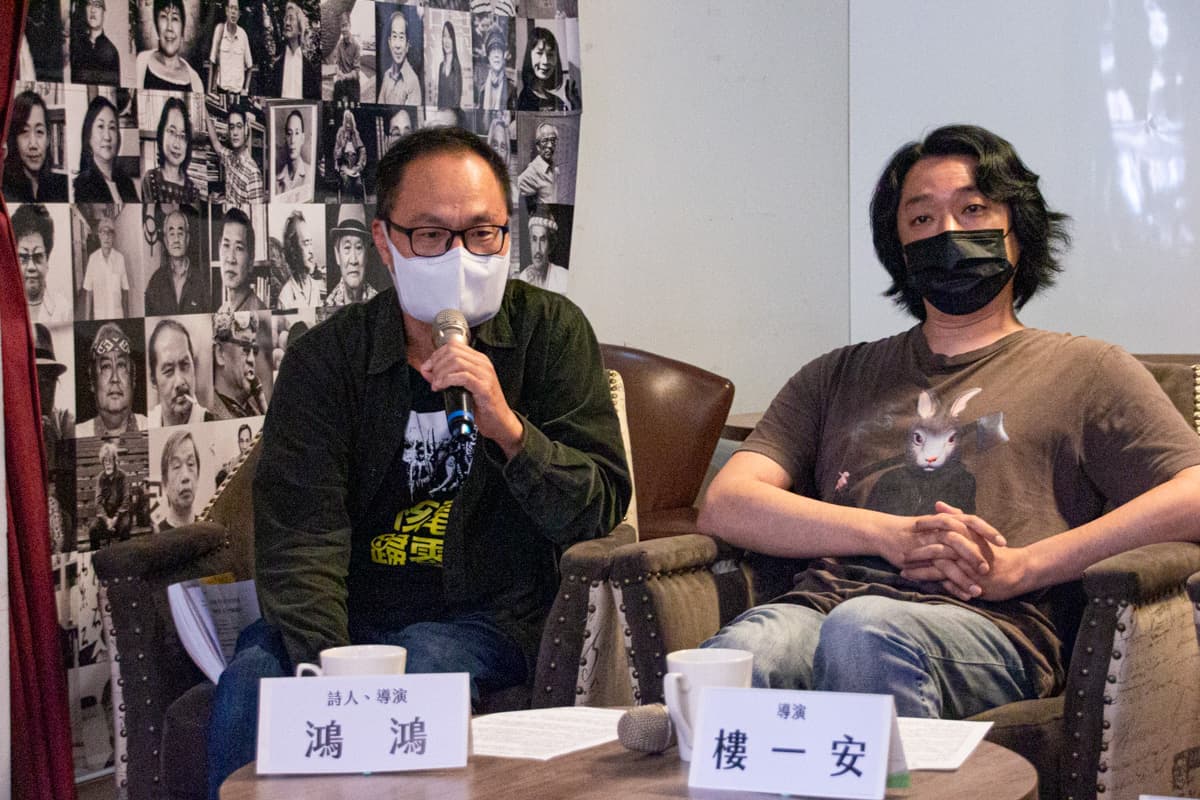 詩人鴻鴻表示，希望這是反核四的最後一戰。（全國廢核行動平台提供）