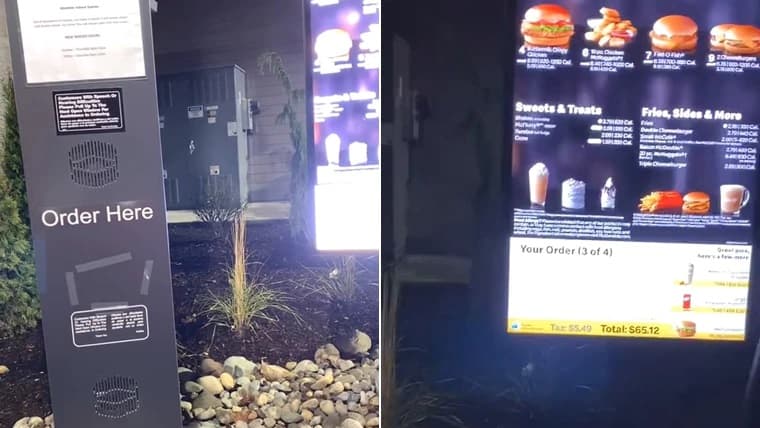 Hails分享自己在得來速的點餐經驗,結果引來網友一陣狂罵。(翻攝自TikTok)