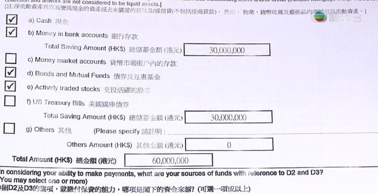 女星陳彥行淚訴，自己與母親被銀行主管騙簽保險單，且收費相當之驚人。（翻攝東網）