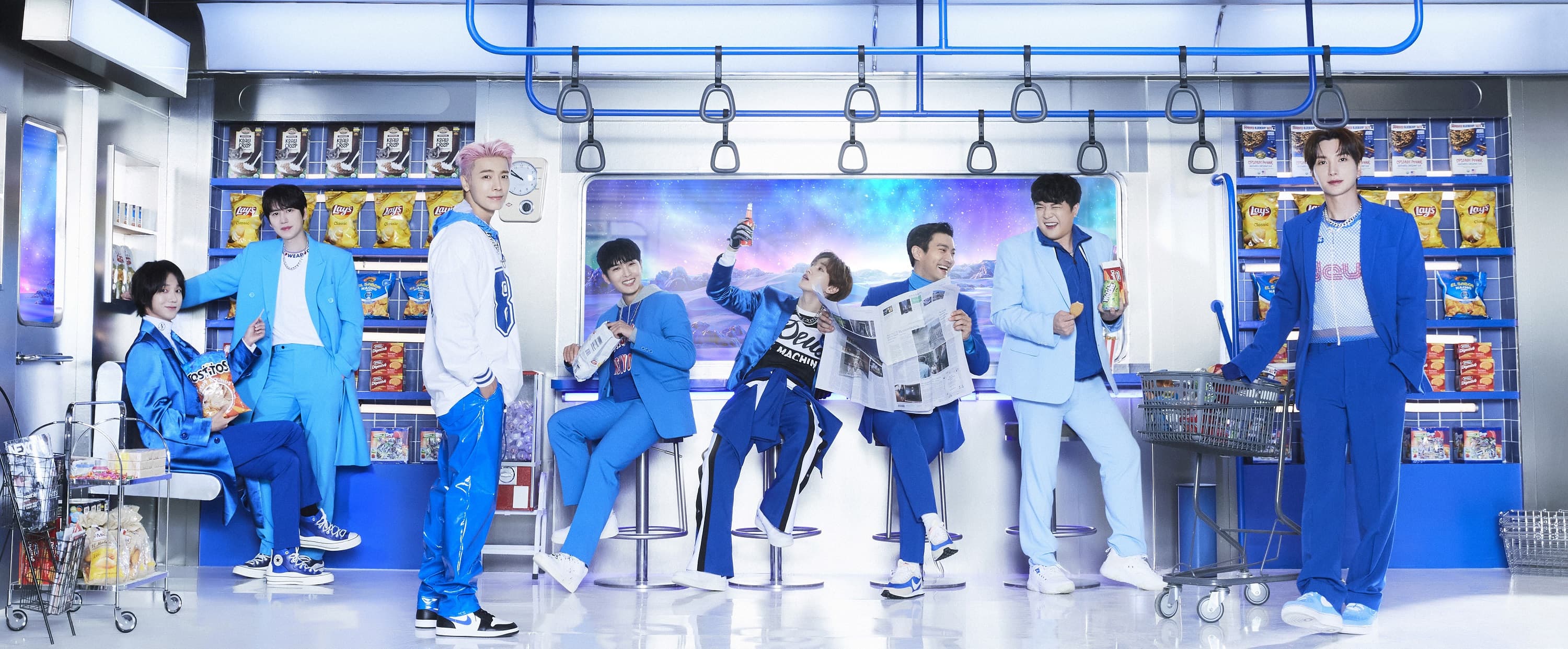 SUPER JUNIOR與東方神起久違推出合作新曲〈Magical〉。(avex Taiwan提供)