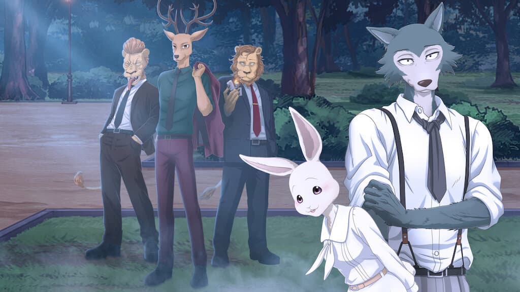 《BEASTARS》目前一二季都在各平台上架。(翻攝自netflix)