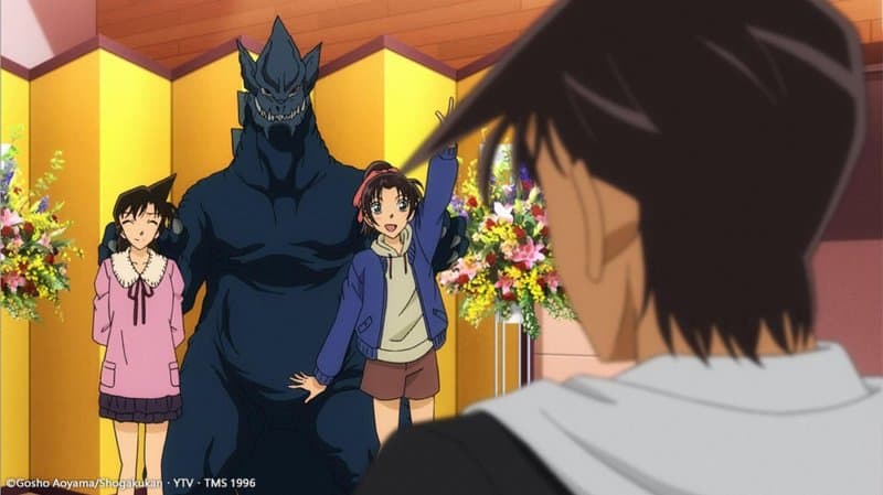 《名偵探柯南:大怪獸哥梅拉VS假面超人》大怪獸哥梅拉真的太有趣了,一看就知道是在跟哥吉拉致敬。(曼迪傳播提供)